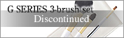 S-G-3:G SERIES 3-Brush Set