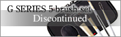 S-G-5:G SERIES 5-Brush Set