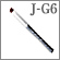 J-G6 : Eyebrow brush