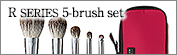 S-R-15:R SERIES 5-brush set