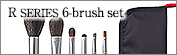 S-R-16:R SERIES 6-brush set
