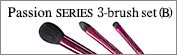 Passion SERIES 3-brush Set (B)