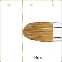 RE-(10)-2 / BL-(10)-2：アイシャドーブラシ毛丈