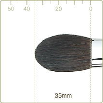 RE-(14)-1 / BL-(14)-1：チークブラシ毛丈