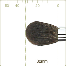 RE-(18)-2 / BL-(18)-2：チークブラシ毛丈