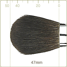 RE-(20)-2 / BL-(20)-2：パウダーブラシ毛丈