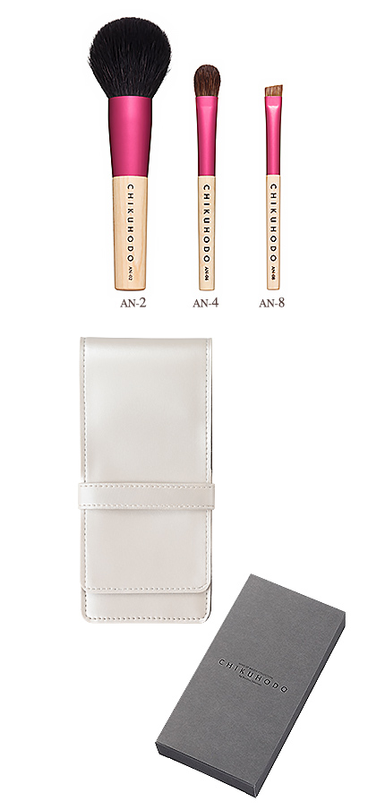 S-AN-3: Anne series 3-brush set