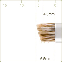 BP-8：アイブローブラシ毛丈