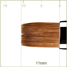 K-6：リップブラシ毛丈