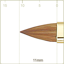 L-4：リップブラシ毛丈