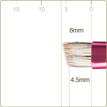 PS-5：アイブローブラシ毛丈