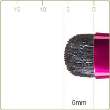 PS-9：シャドーライナーブラシ毛丈