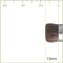 R-P5：ファンデーションブラシ毛丈