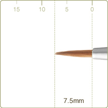 R-SL3：アイライナーブラシ毛丈