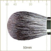ZE-2：Powder/Cheek brush