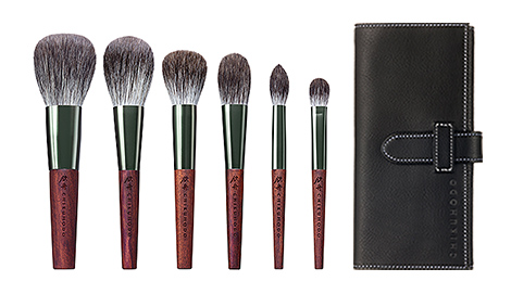 S-ZE : Premium Silver Fox 'Zen' brush set