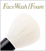 洗顔ブラシ＆泡立てブラシ：Foam／FaceWash